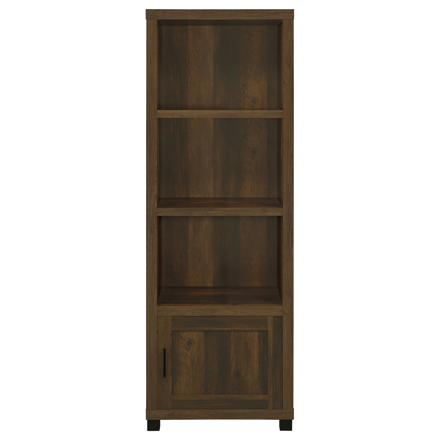 Sachin 4-door Engineered Wood 79" TV Stand Dark Pine