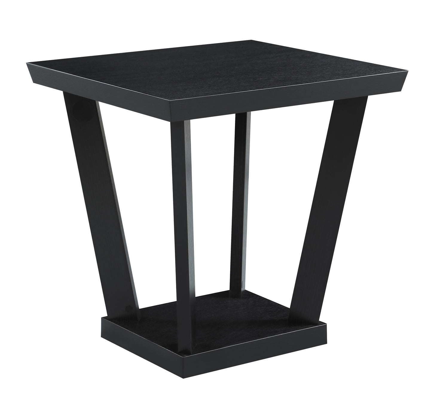 Aminta 3-piece Coffee and End Table Set Black