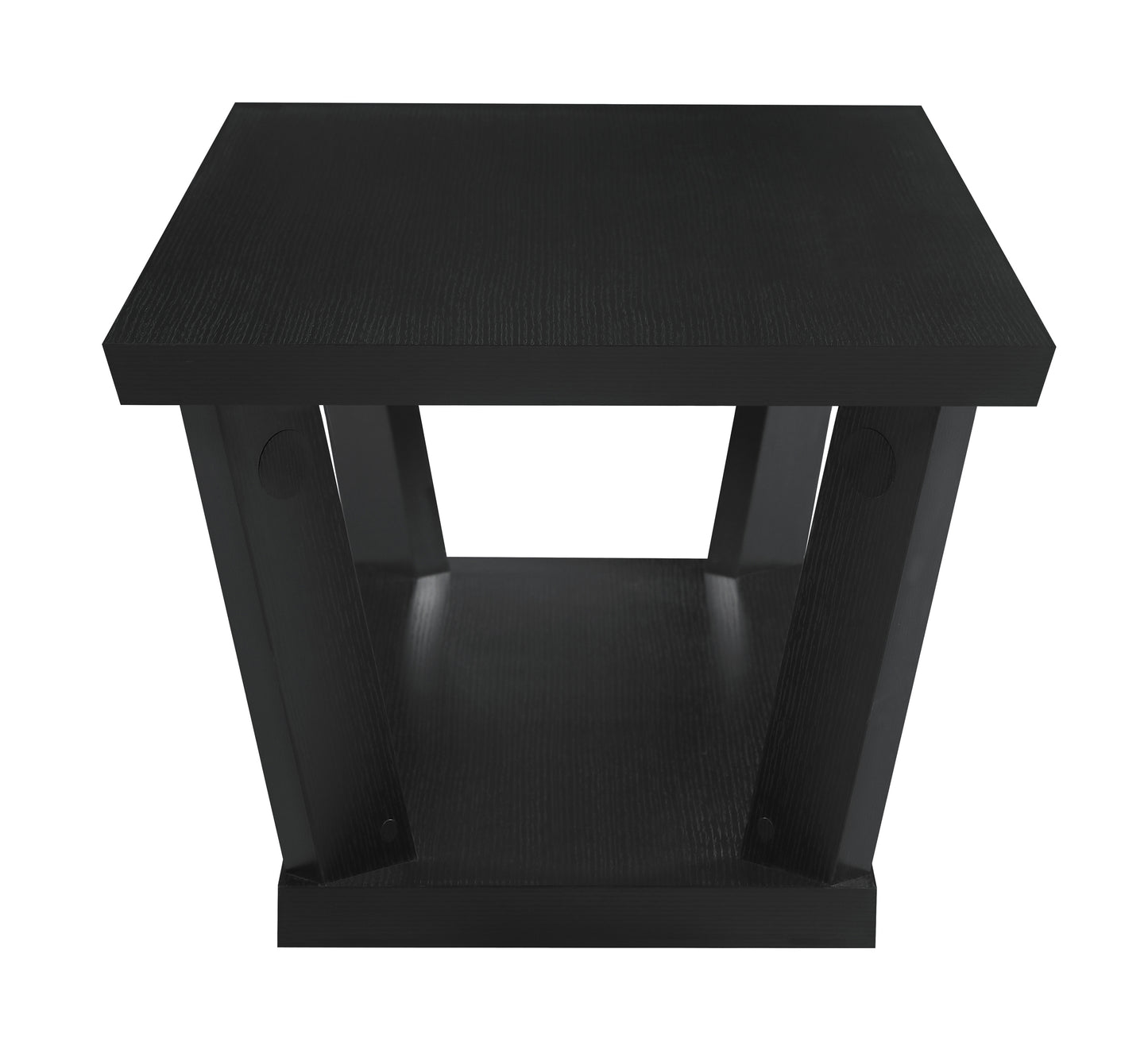 Aminta 3-piece Coffee and End Table Set Black