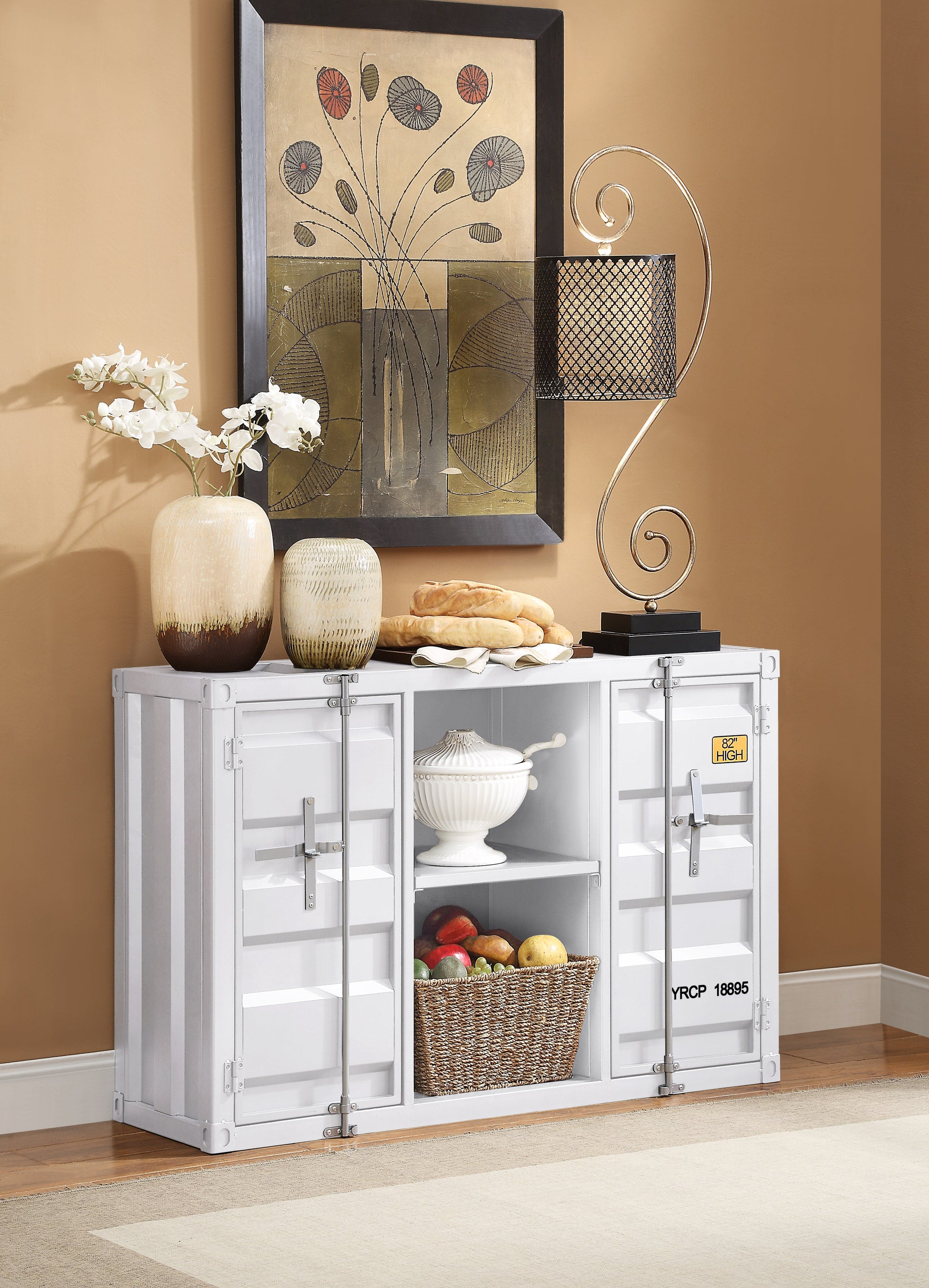 Cargo White Server - ATL FURNITURE