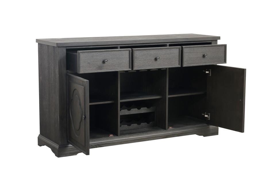 Homelegance - Arasina Dark Pewter Server - 5559N-40 - ATL FURNITURE