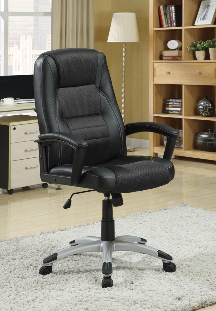 G800209 Casual Black Office Chair - ATL FURNITURE