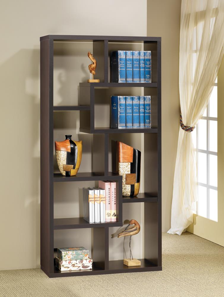 G800264 Casual Cappuccino Bookcase - ATL FURNITURE