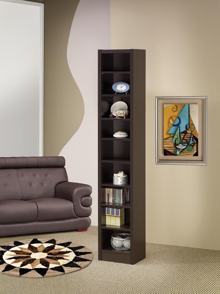 G800285 Casual Cappuccino Bookcase - ATL FURNITURE