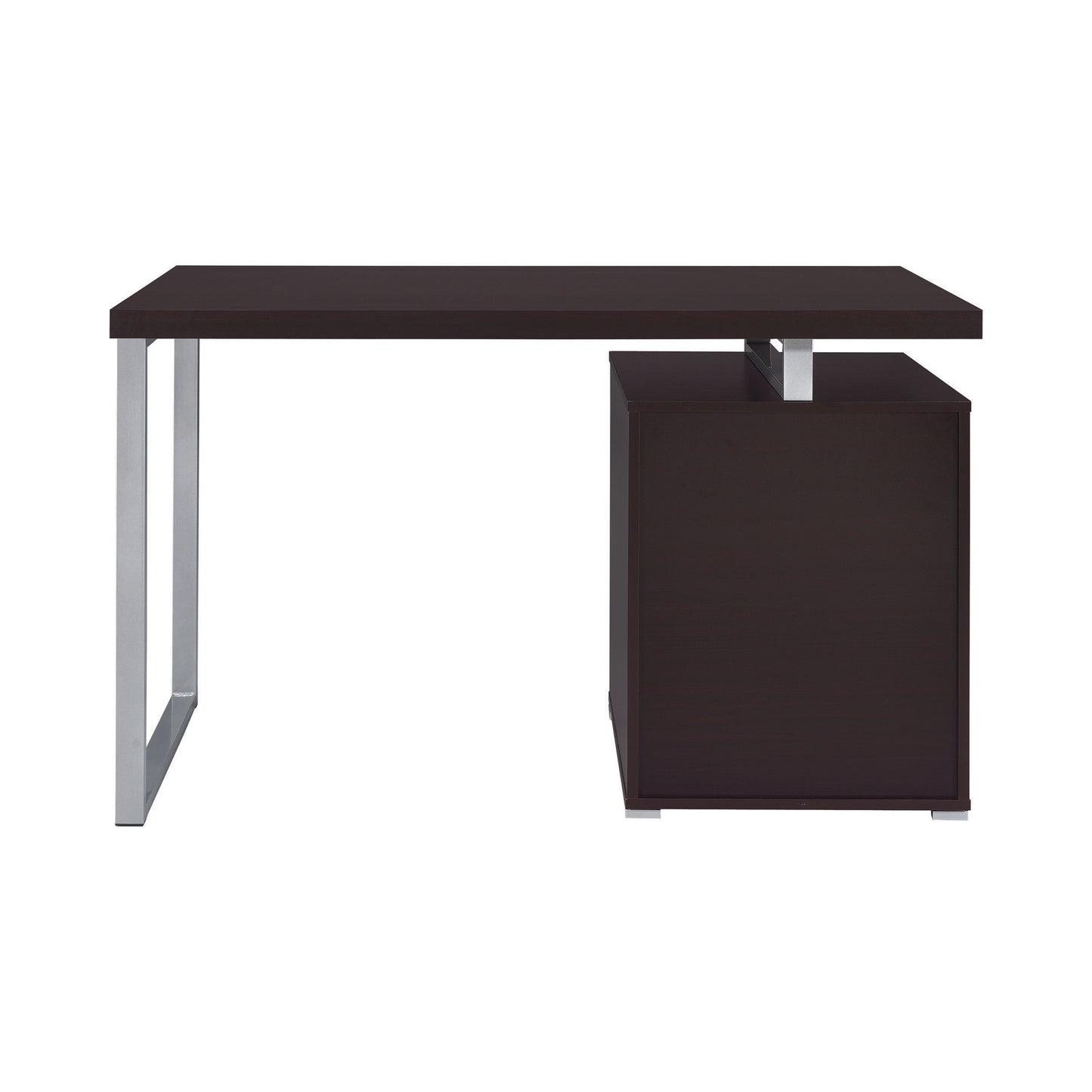 Brennan 3-drawer Office Desk Cappuccino