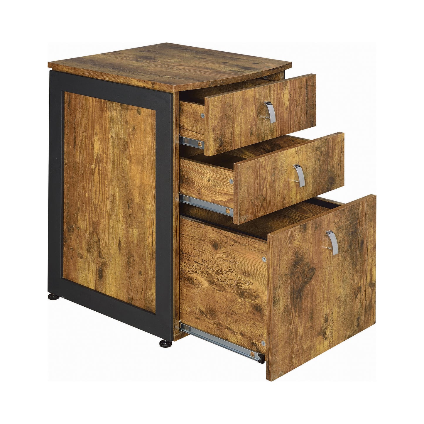 Estrella 47-inch Engineered Wood Writing Desk Rustic Nutmeg