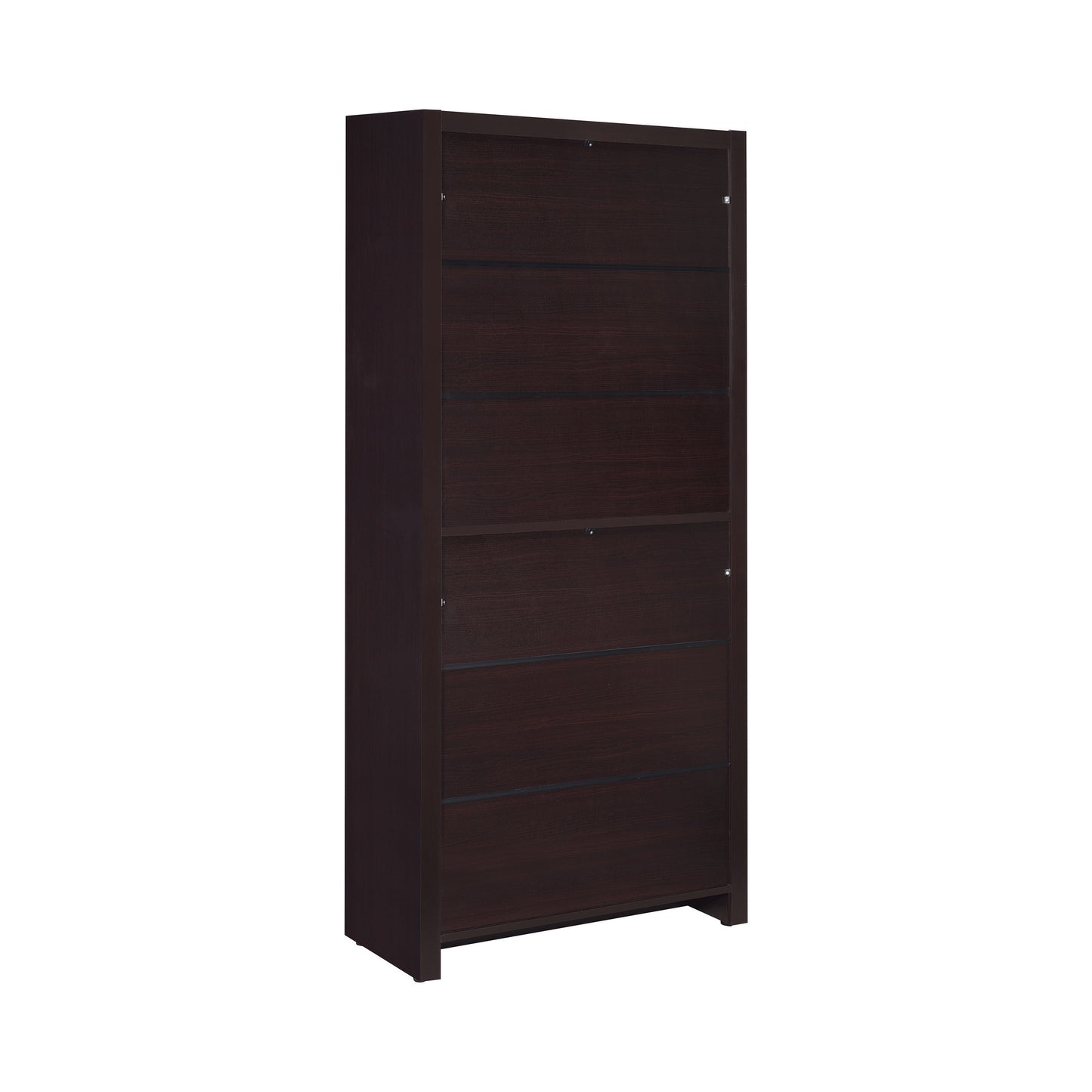 Skylar 71-inch 5-shelf Bookcase with Drawer Cappuccino