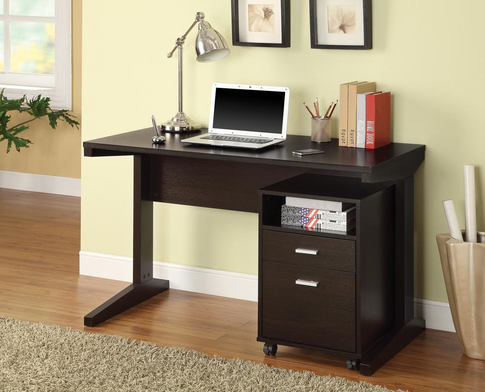 G800916 Casual Cappuccino Desk Set - ATL FURNITURE