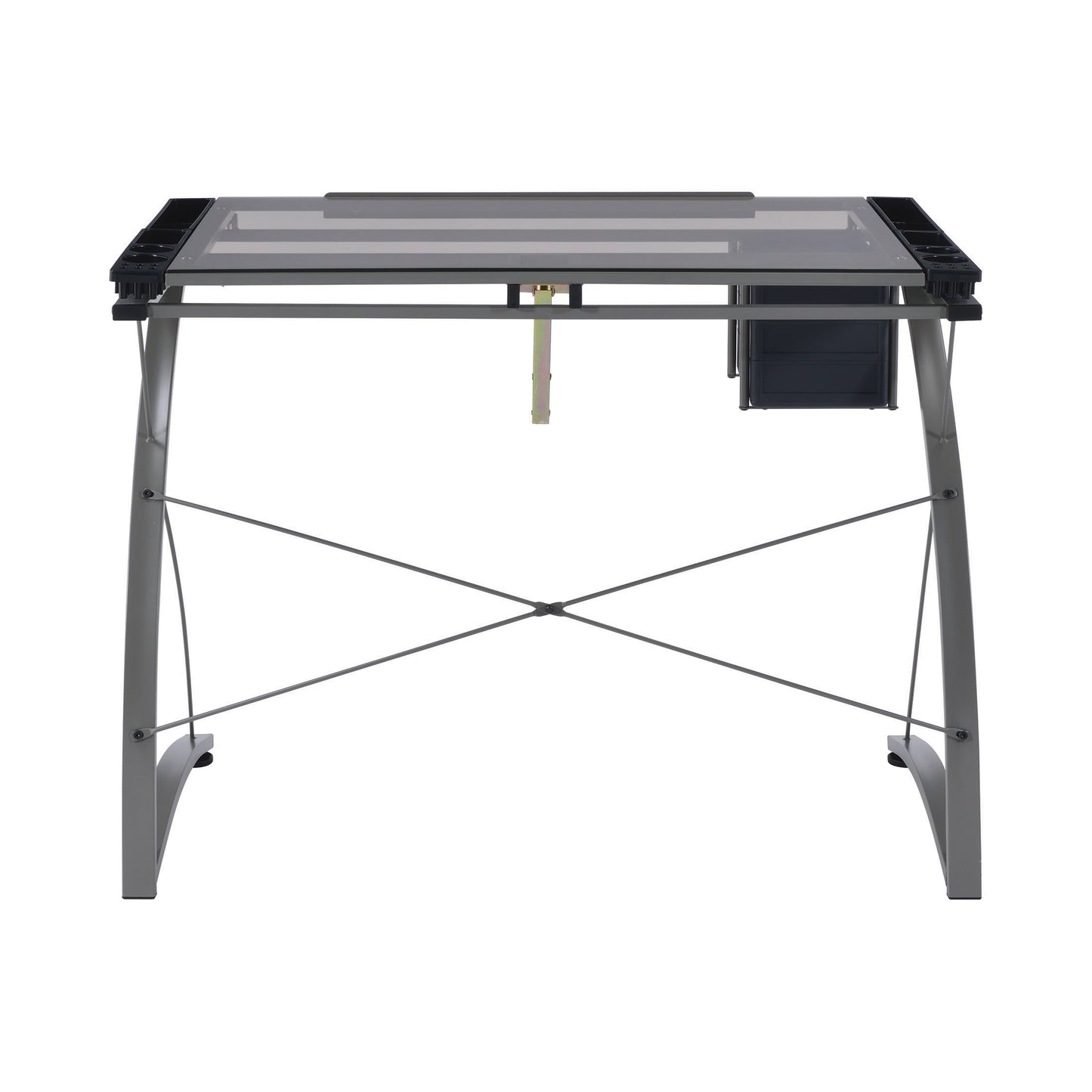 Melo 3-Drawer Drafting Desk Champagne