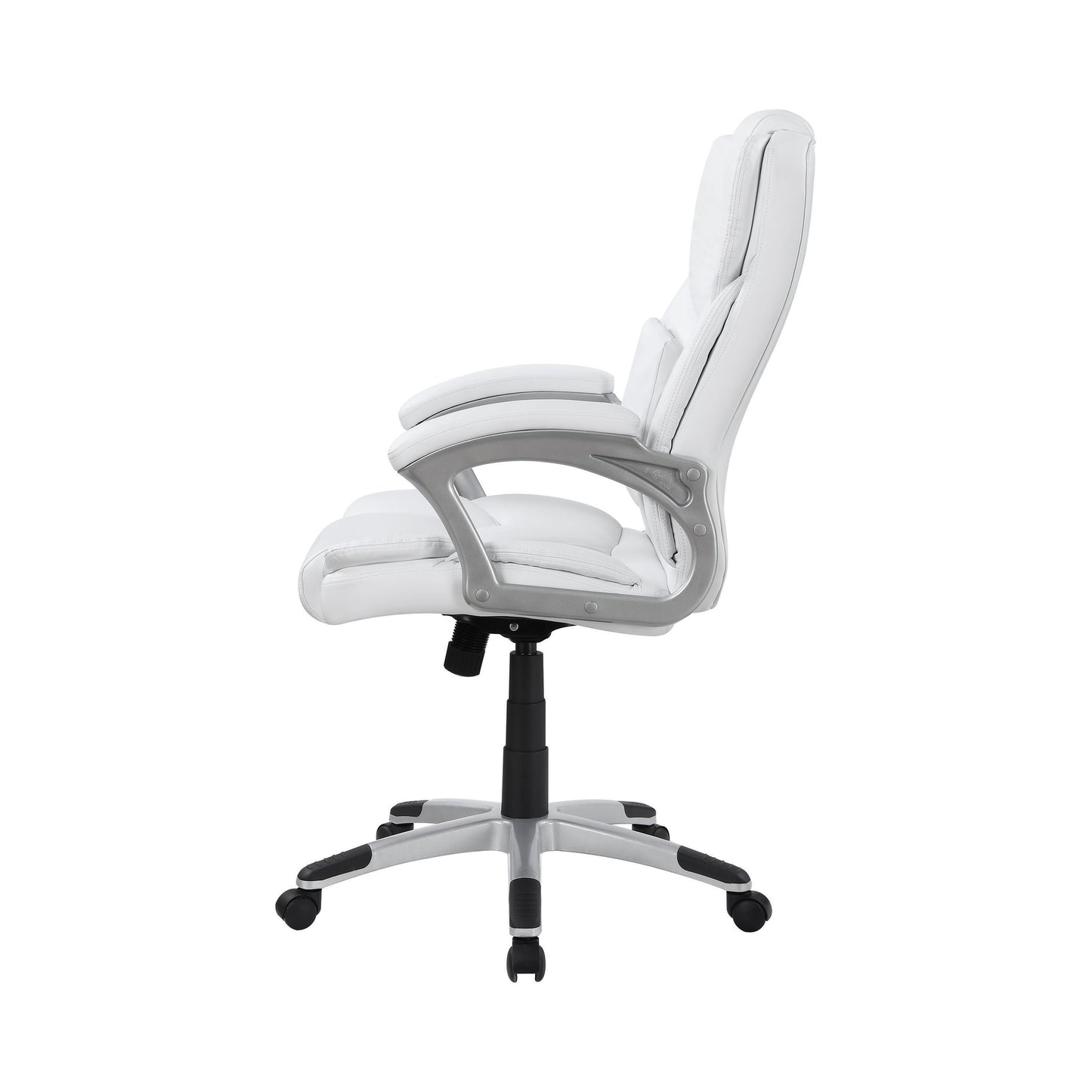 Kaffir Upholstered Adjustable Home Office Desk Chair White