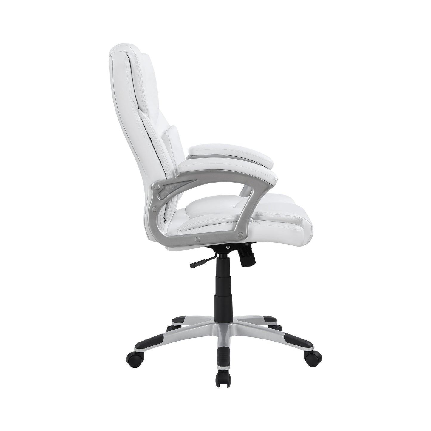 Kaffir Upholstered Adjustable Home Office Desk Chair White