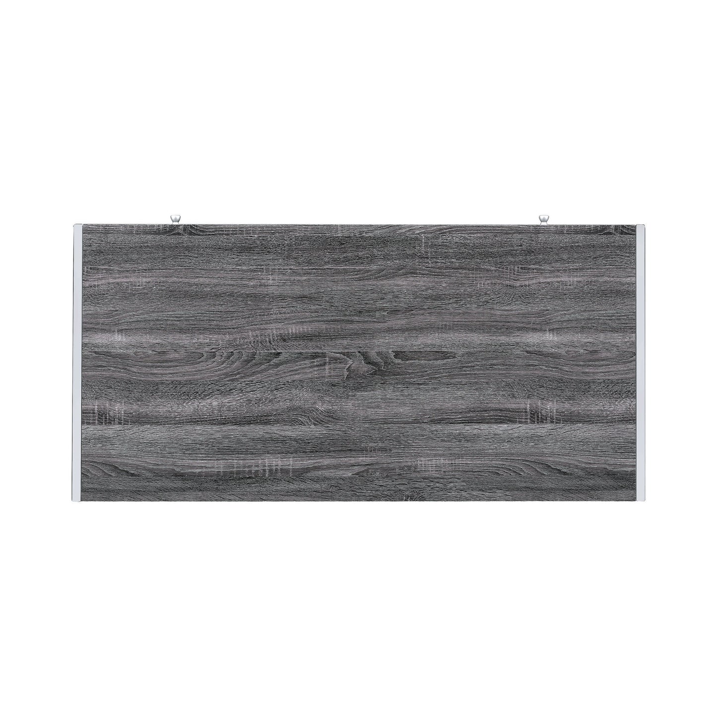 Wallice 49-inch 2-drawer Writing Desk Weathered Grey