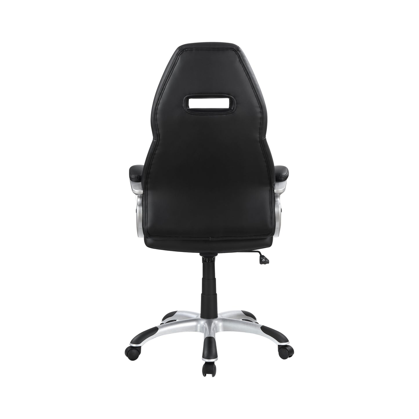 Bruce Upholstered Adjustable Home Office Desk Chair Black