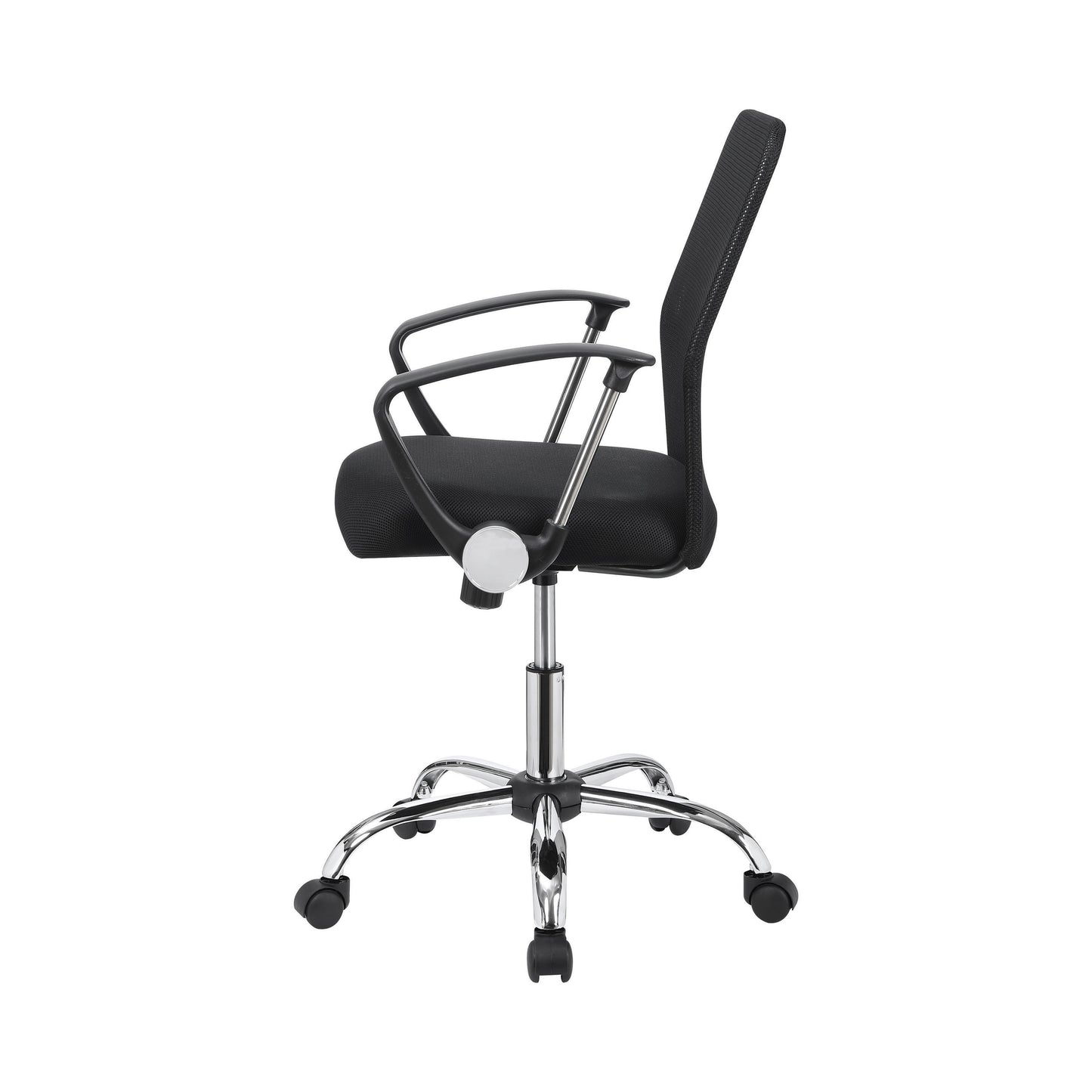 Gerta Upholstered Adjustable Mesh Office Desk Chair Black