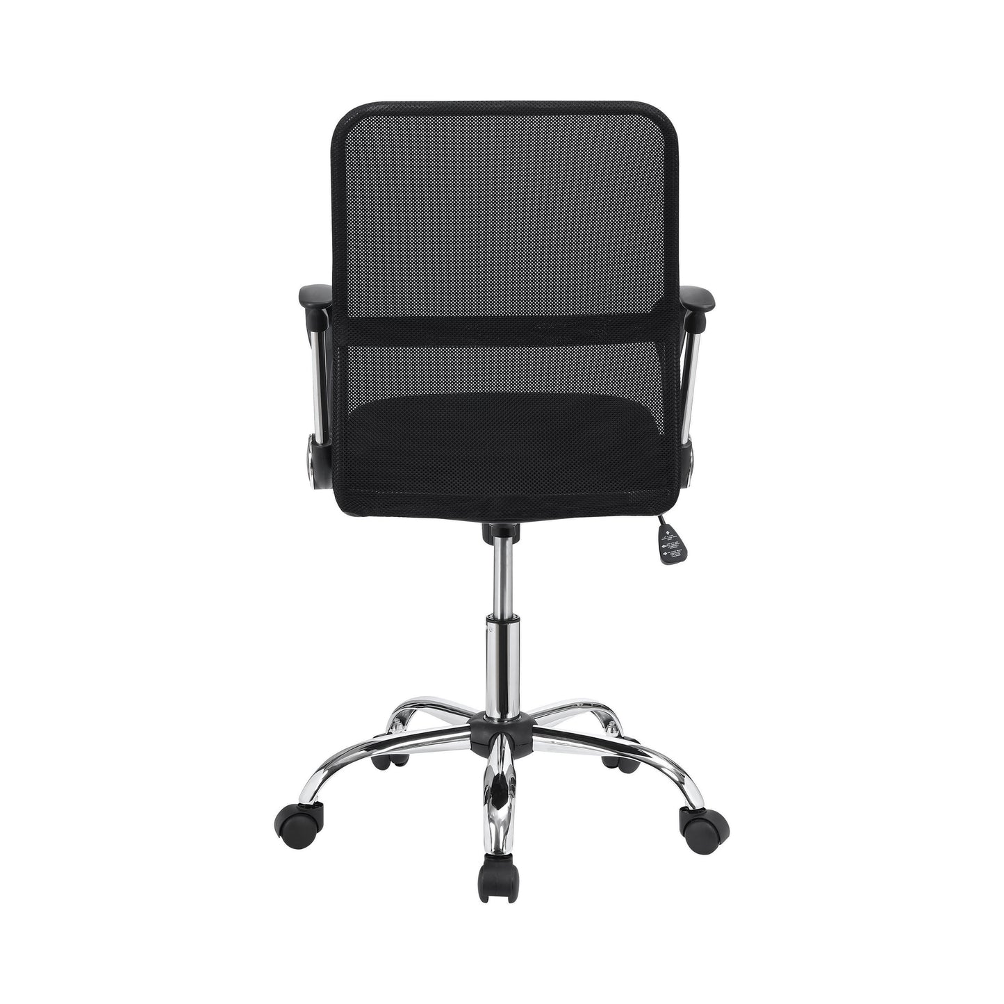 Gerta Upholstered Adjustable Mesh Office Desk Chair Black