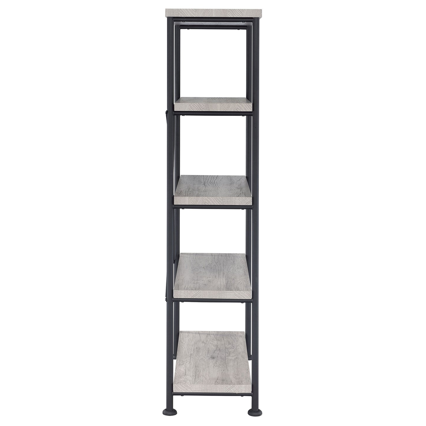 Analiese 63-inch 4-shelf Bookshelf Grey Driftwood