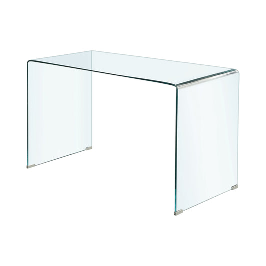 Ripley Glass Writing Desk Clear