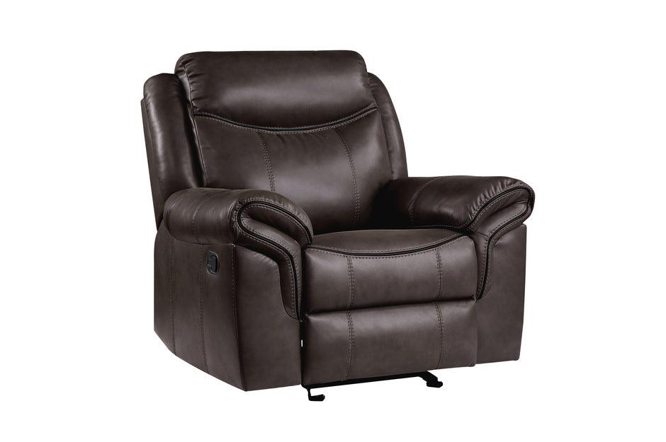 Homelegance - Aram Glider Reclining Chair - 8206Brw-1 - ATL FURNITURE