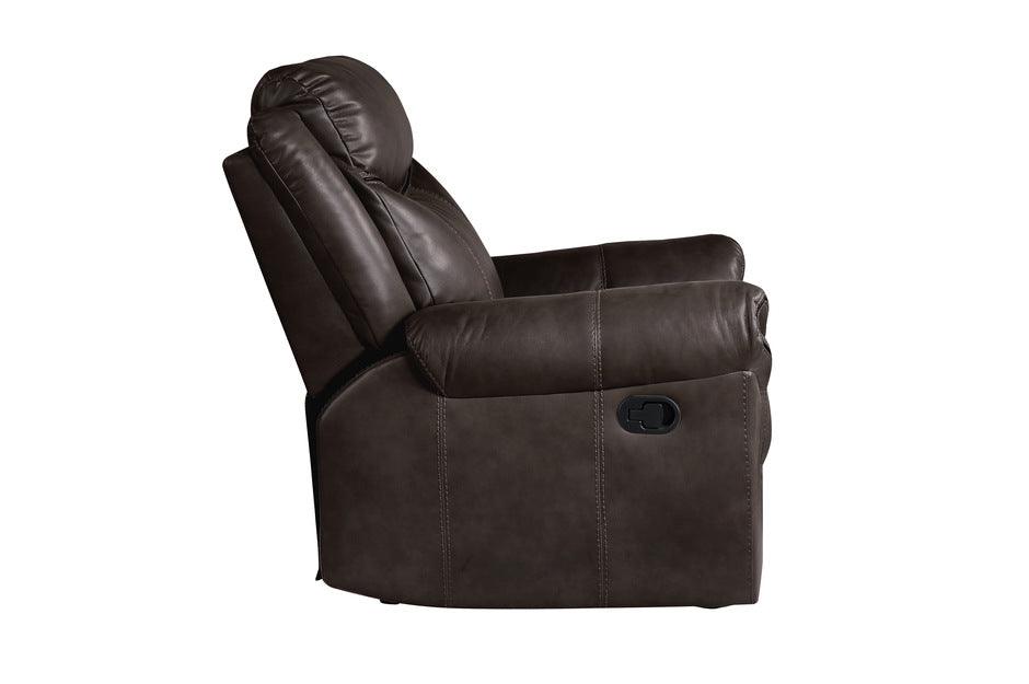 Homelegance - Aram Glider Reclining Chair - 8206Brw-1 - ATL FURNITURE