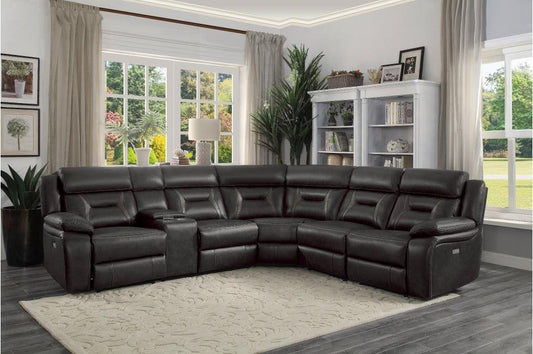 Homelegance - Amite 7 Piece Sectional Set - 8229Dg-7Pw - ATL FURNITURE