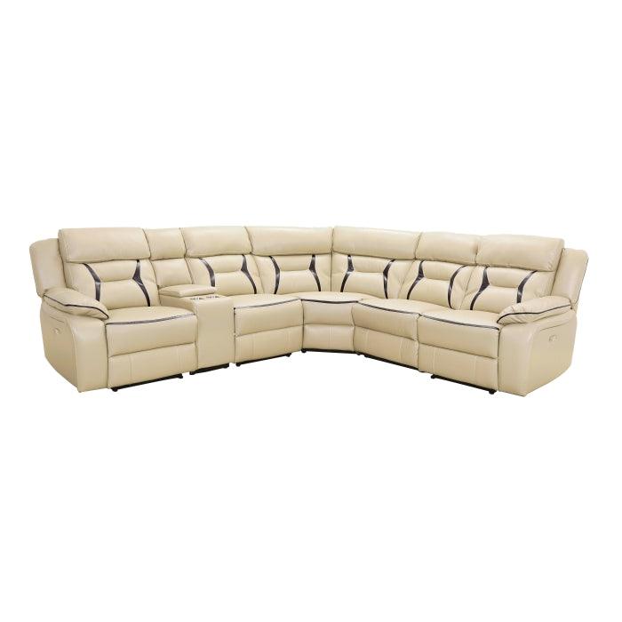 Homelegance - Amite 6 Piece Sectional - 8229-6Pw - ATL FURNITURE