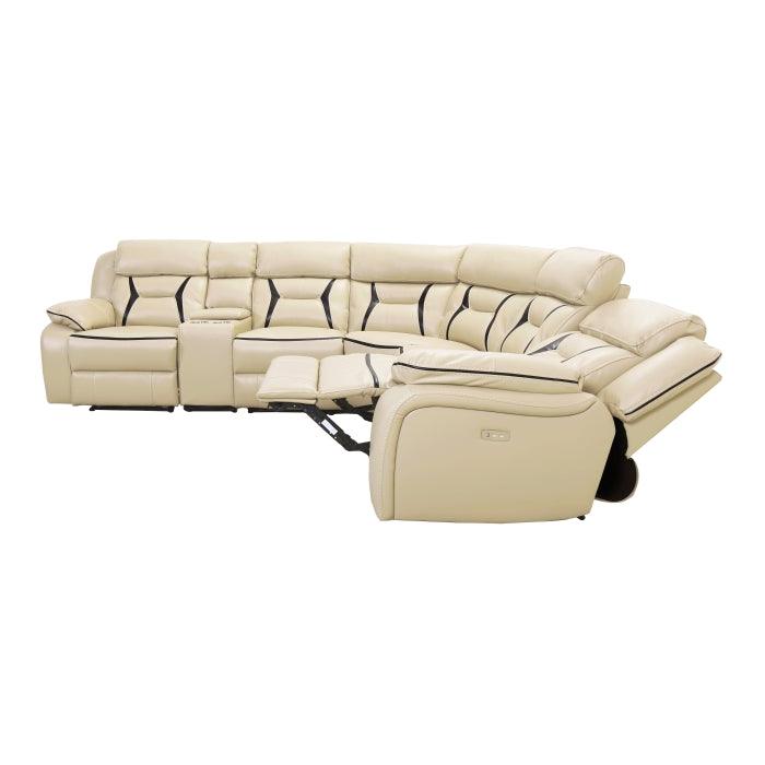 Homelegance - Amite 6 Piece Sectional - 8229-6Pw - ATL FURNITURE