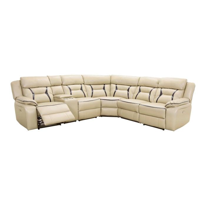 Homelegance - Amite 6 Piece Sectional - 8229-6Pw - ATL FURNITURE