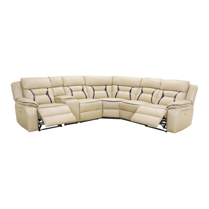 Homelegance - Amite 6 Piece Sectional - 8229-6Pw - ATL FURNITURE