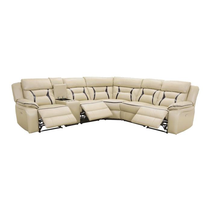 Homelegance - Amite 6 Piece Sectional - 8229-6Pw - ATL FURNITURE