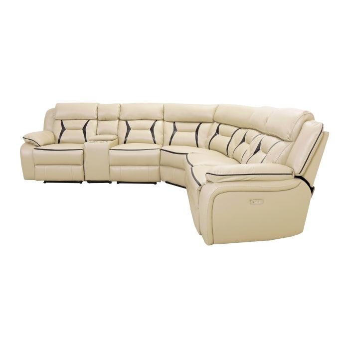 Homelegance - Amite 6 Piece Sectional - 8229-6Pw - ATL FURNITURE