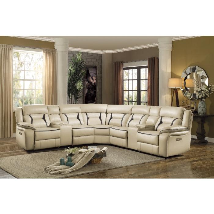 Homelegance - Amite 7 Piece Sectional - 8229-7Pw - ATL FURNITURE