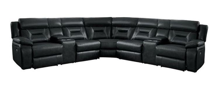 Homelegance - Amite 7 Piece Sectional Set - 8229Dg-7Pw - ATL FURNITURE