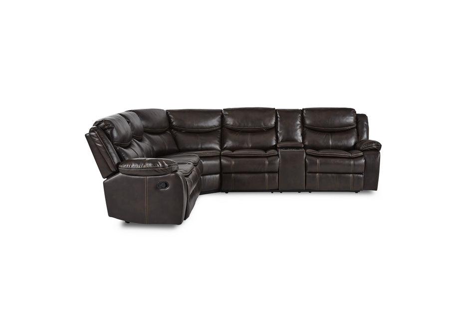 Homelegance - Bastrop 3 Piece Sectional - 8230Brw-Sc - ATL FURNITURE