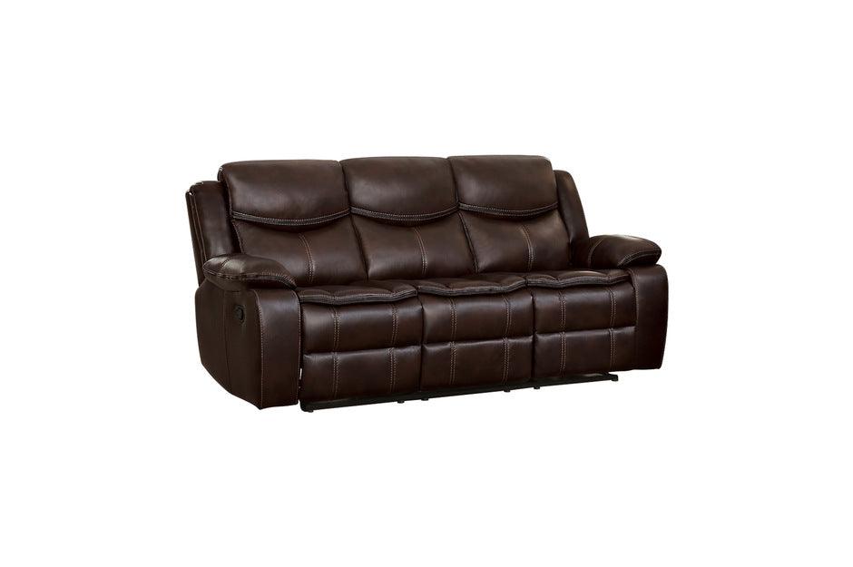 Homelegance - Bastrop Double Reclining Sofa - 8230Brw-3 - ATL FURNITURE