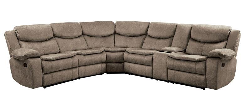 Homelegance - Bastrop 3 Piece Sectional Set - 8230Fbr-Sc - ATL FURNITURE