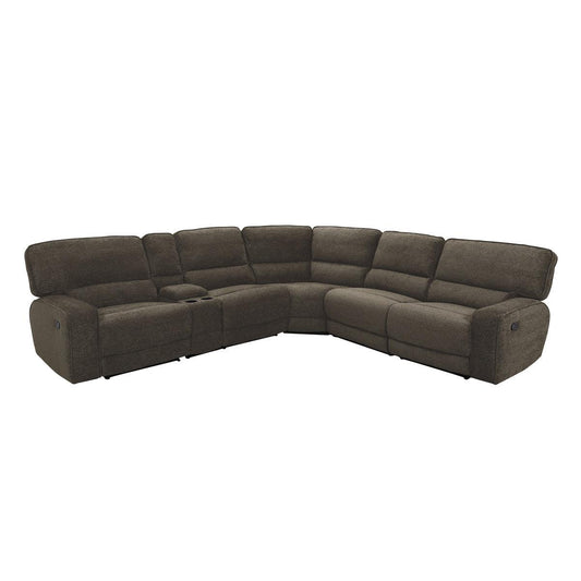 Homelegance - Shreveport 6 Piece Modular Reclining Sectional - 8238*6Lrrr - ATL FURNITURE