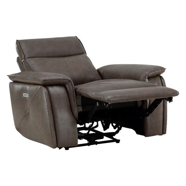 Homelegance - Moroni Power Reclining Chair With Power Headrest In Dark Brown - 8259Rfdb-1Pwh - ATL FURNITURE