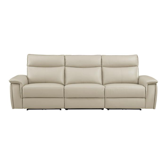 Homelegance - Moroni Power Double Reclining Sofa With Power Headrests In Taupe - 8259Rftp-3Pwh* - ATL FURNITURE