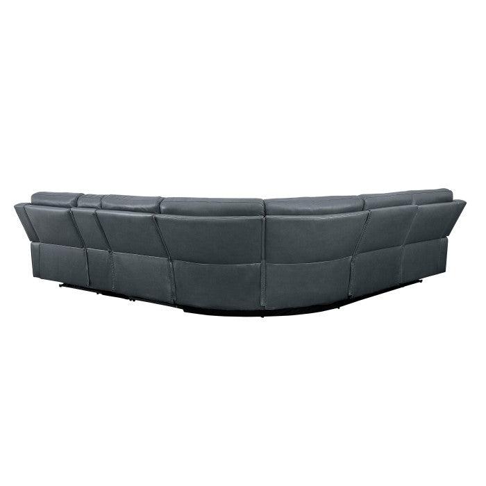 Homelegance - Falun Gray 6 Piece Power Sectional - 8260Gy-Pw - ATL FURNITURE