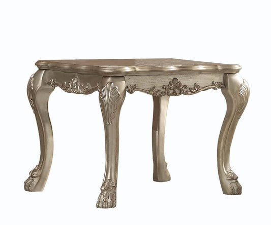 Acme Dresden End Table in Gold Patina 83161 - ATL FURNITURE