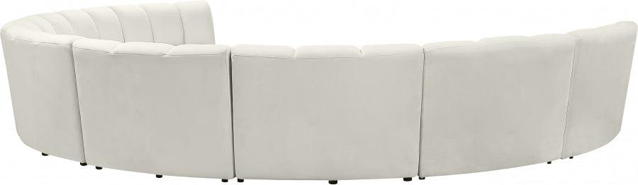 Infinity Modular 8 Piece Sectional In Cream - ATL FURNITURE