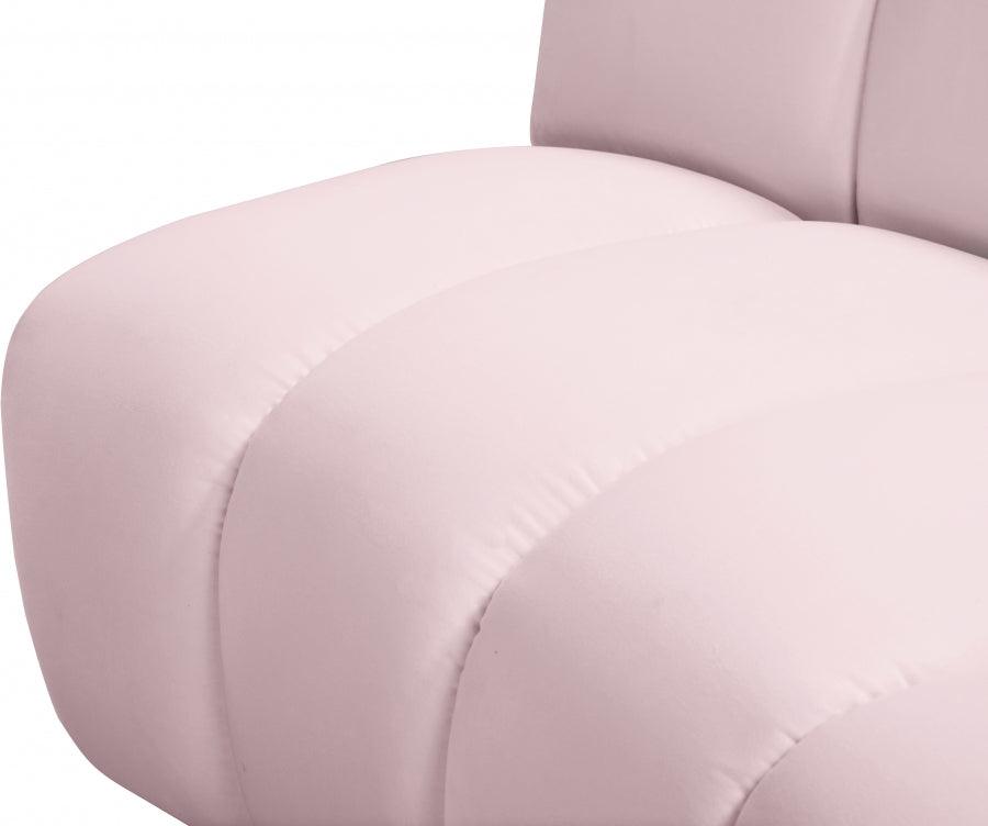 Infinity Modular 9 Piece Sectional In Pink - ATL FURNITURE