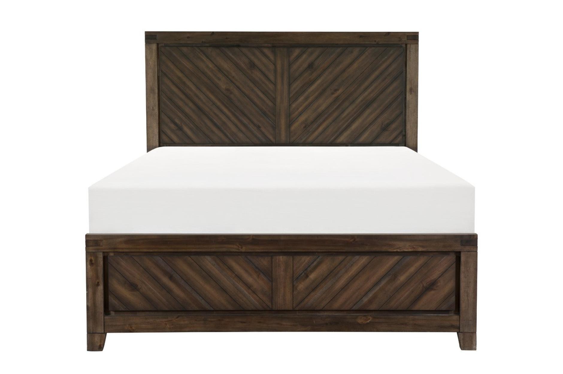 Homelegance - Parnell Eastern King Bed In Distressed Espresso - 1648K-1Ek* - ATL FURNITURE