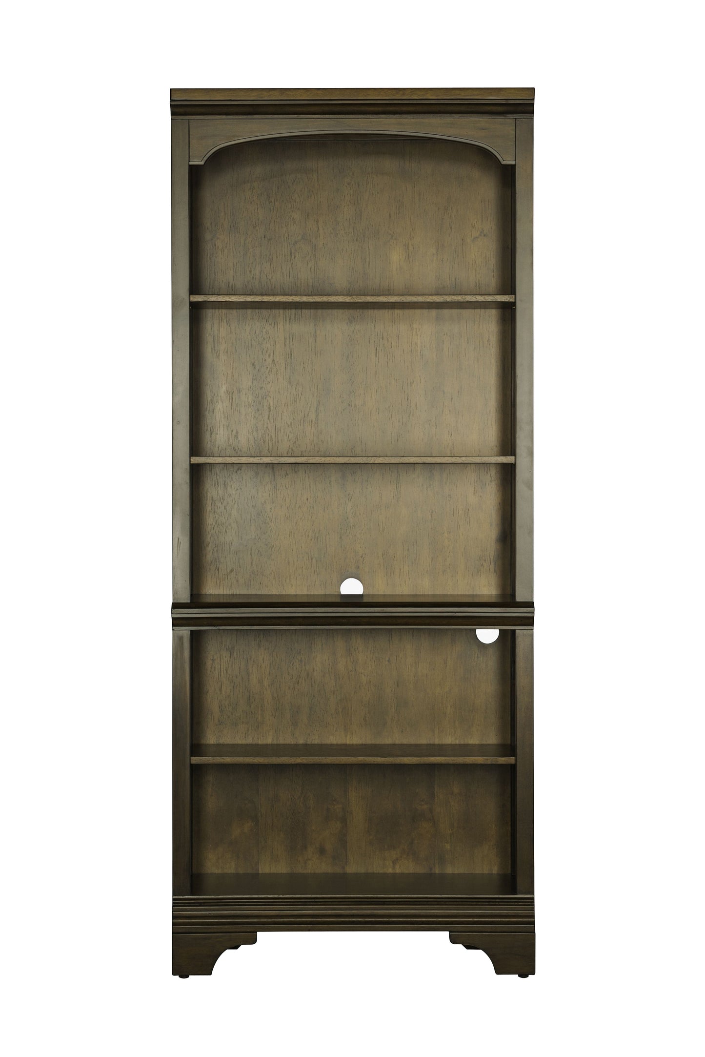 Hartshill 5-shelf Bookcase Burnished Oak