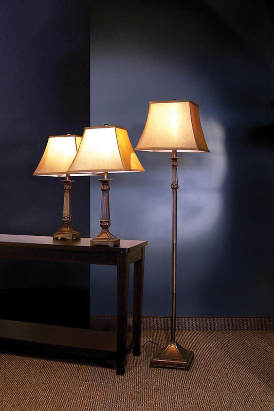 Traditional Brown Lamp - ATL FURNITURE