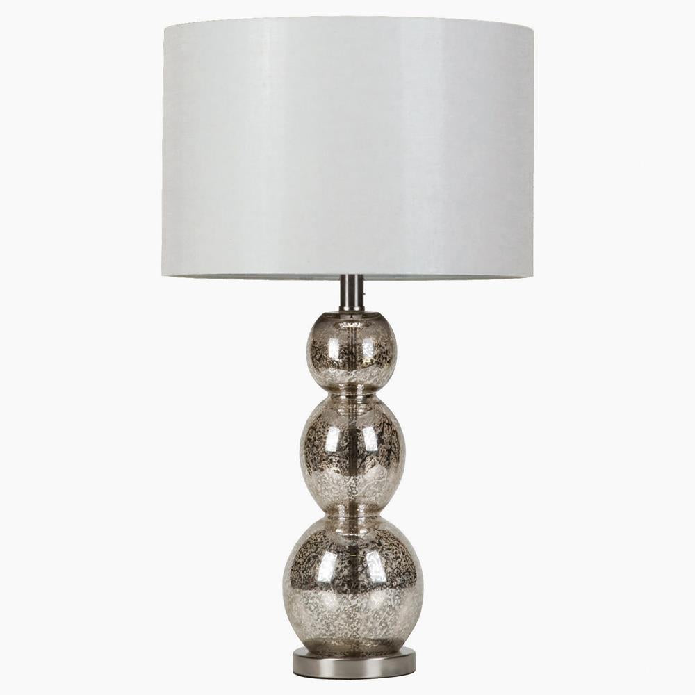 Transitional Antique Silver Lamp - ATL FURNITURE