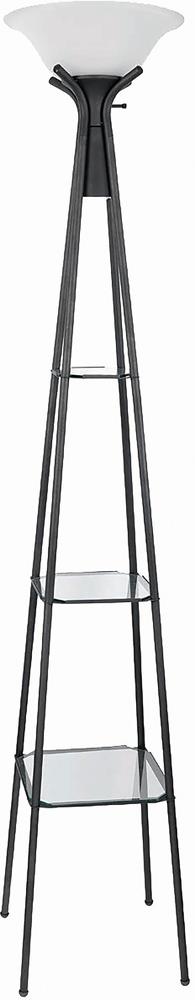 G901420 Contemporary Charcoal Black Lamp - ATL FURNITURE