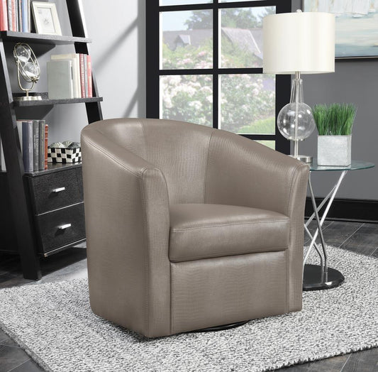 Traditional Champagne Accent Chair - ATL FURNITURE