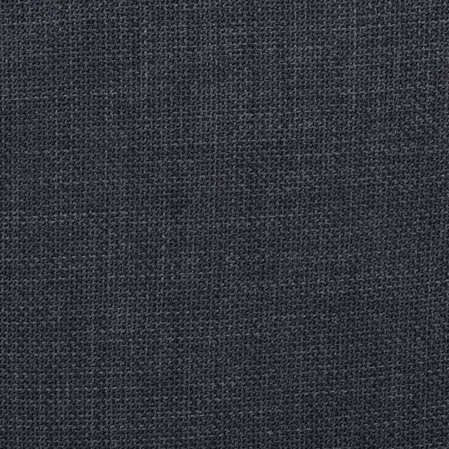 Mossbrook Fabric Upholstered Swivel Accent Chair Anthracite