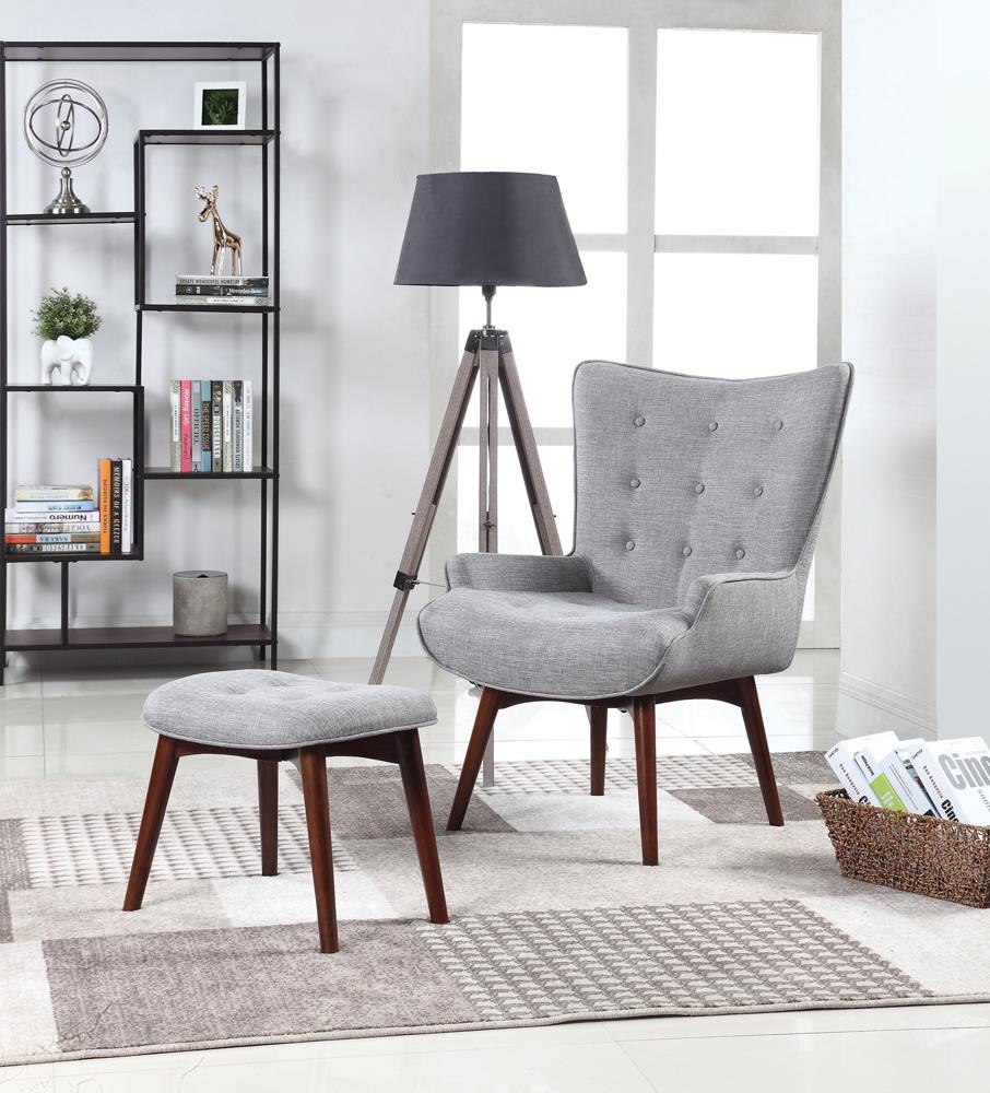 G904119 Accent Chair With Ottoman - ATL FURNITURE